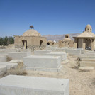 Blick über den Jüdischen Friedhof von Pir Bakran, N. Riemer