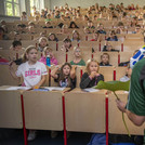 Steffen Ramm während seiner Vorlesung.