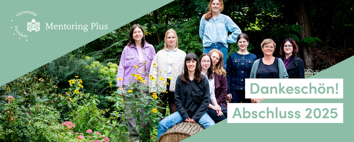 Danke für das schöne Mentoring Jahr mit euch! Abschluss Mentoring Plus 2025: Dankeschön an alle Mentees des letzten Durchgangs! -