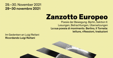 Vortrag von Frau Prof. Dr. Klettke am 30.11.2021 (Italienisches Kulturinstitut Berlin): "Andrea Zanzotto e il 'biocultural turn': la poetizzazione della botanica"