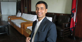 Thaneshwar Bhusal ist Alumnus der Universität Potsdam, Foto: privat