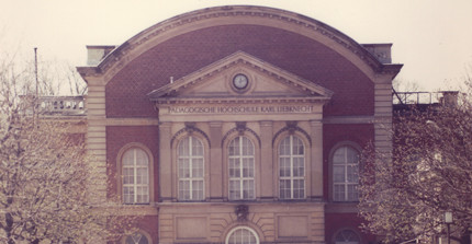 The former Marstall with the Auditorium maximum, 1980s