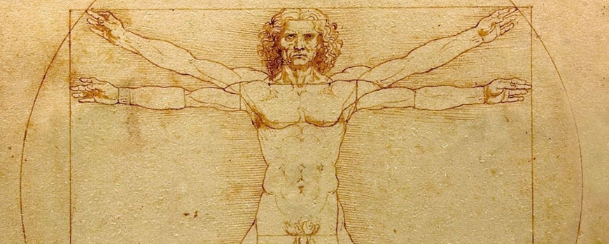 L'Uomo Vitruviano, Leonardo da Vinci