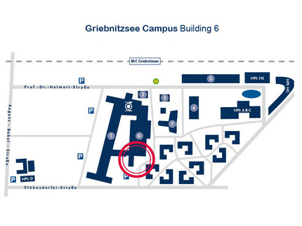 Griebnitzsee map, building 6