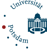 Logo Zeitzeichen. Die Standorte der Universität Potsdam - Ihre Geschichte und Gegenwart