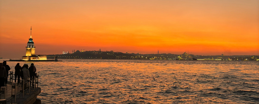 Sunset in Istanbul