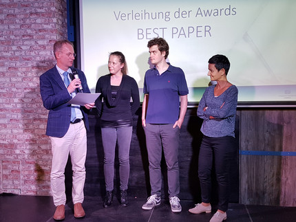 Best Paper Award Verleihung