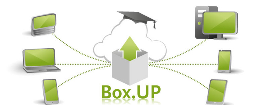 Schematic representation of the Box.UP cloud storage