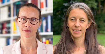 Prof. Frauke Brosius-Gersdorf (links) und Dr. Annelie Bauer (rechts)