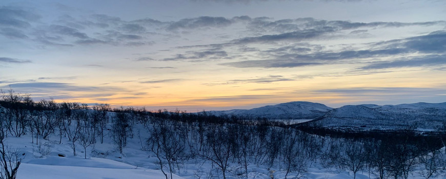 Finnland in Schnee