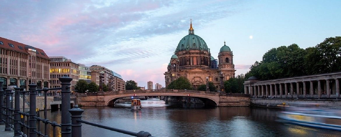 View of the Spree and Berlin Cathedral - 