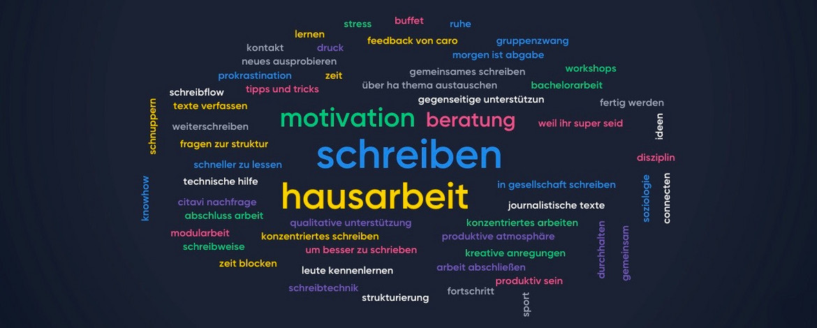 Wordcloud - Link zur Langen Nacht