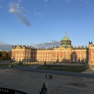 Sonnenuntergang am Neuen Palais