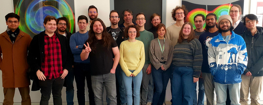 Group picture, 21st of January 2026 pic of the whole group members in the institute floor