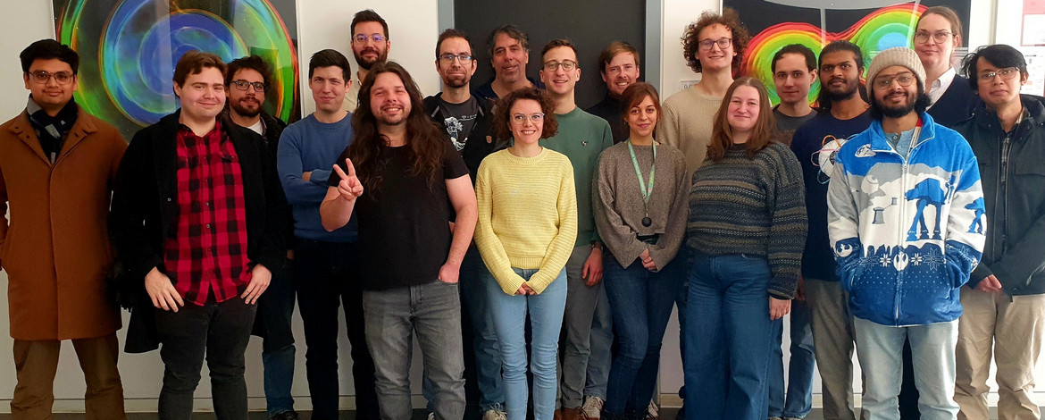 Group, 21.01.2026 whole group members in the floor of the institute -