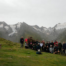 Group of the 2024 CLEWS excursion on the way to the Gaisberg glacier