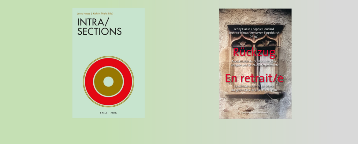 Buchcover von Intra/sections und Rückzug/En retrait/e -