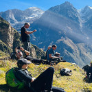 Vortrag im Gelände. Vortrag im Gelände.