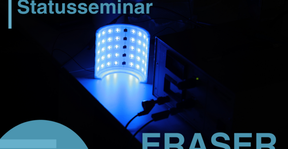 LED-Kammer mit ERASER Schriftzug