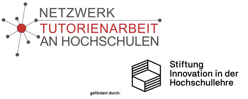 Logos des Netzwerks Tutorienarbeit an Hoschschulen und der Stiftung Innovation in der Hochschullehre