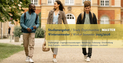 Studienangebot Master Sommersemester 2023 Coverbild