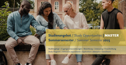 Studienangebot Master Sommersemester 2023 Coverbild