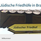 Screenshot of the Website Jüdische Friedhöfe