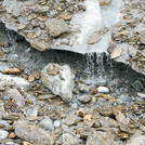 Melting glacier