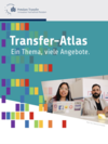 Türkisfarbiges Cover zum Transfer-Atlas