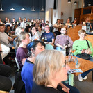 Das vollbesetzte Café Kellermann Das vollbesetzte Café Kellermann