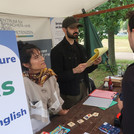 Stand des Zessko auf dem Campus Festival