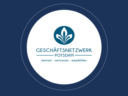 Das Bild zeigt das Logo des Geschäftsnetzwerks Potsdam "kennen, vertrauen, empfehlen"