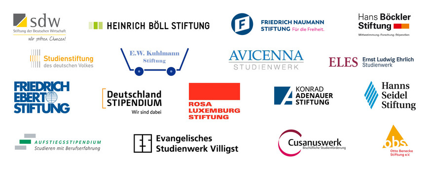 Logos von alle Stipendienprogramme