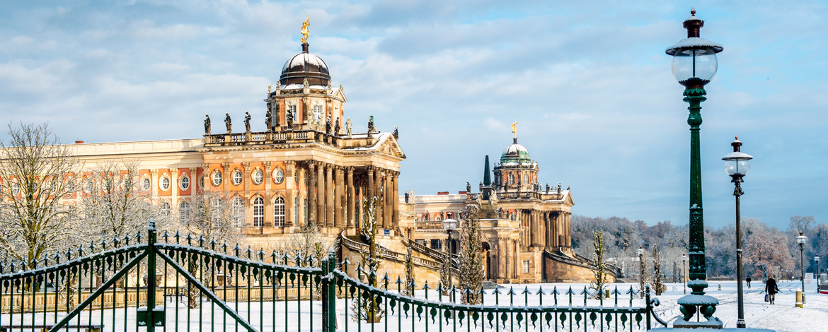 Campus Neues Palais im Winter