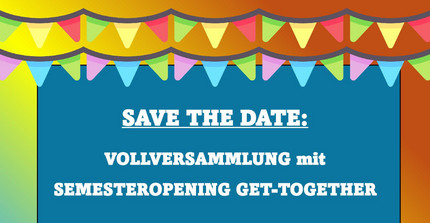 Vollversammlung und Semesterauftaktsveranstaltung 16.4.25