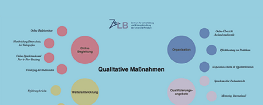 Qualitative Maßnahmen Grafik zu den Bereichen der Qualitativen Maßnahmen