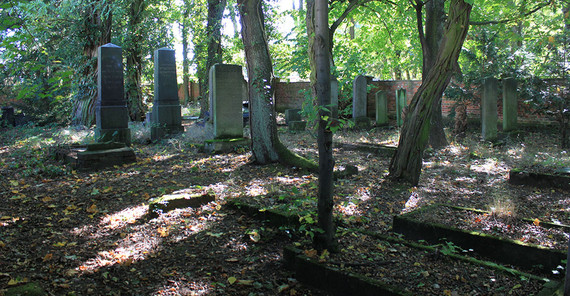 Jewish cemetery in Lindow. The photo is from Dr. Anke Geißler-Grünberg.