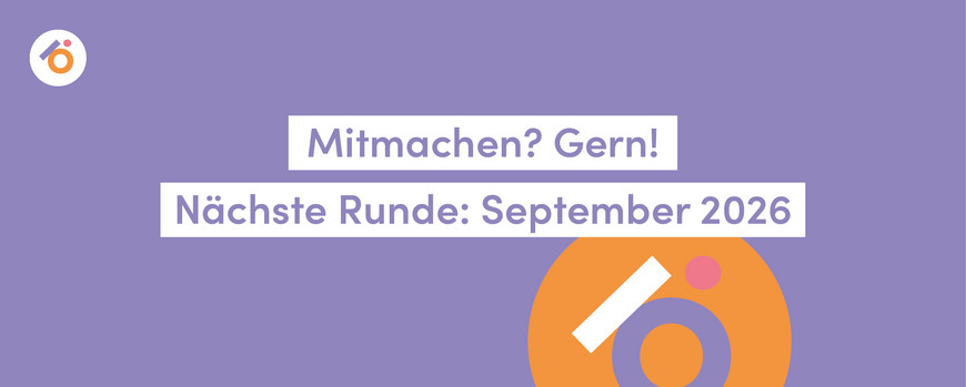 Nächste Runde: September 2026 Mitmachen? Gern. Nächste Runde von UPtransition startet im September 2026.