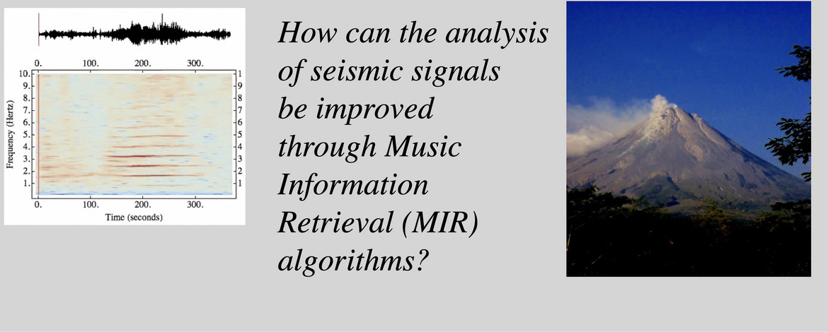 How can the analysis of seismic signals be improved through Music Information Retrieval algorithms? The similarity of musical and seismic signal properties can be exploited during analysis.