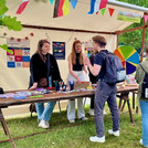 Stand des Zessko auf dem Campus Festival