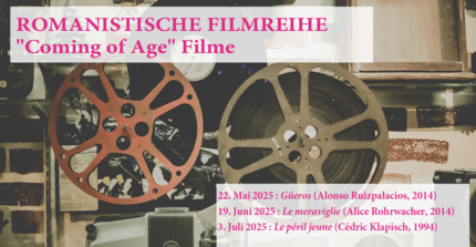 Filmreihe Romanistik Universität Potsdam Mai Juni 2025