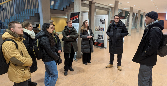 Besuch zur Ausstellung "Grenzgewalt"