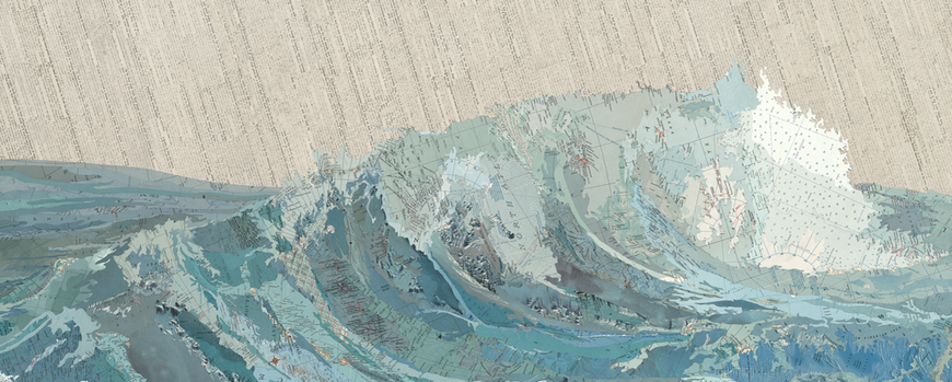 Cat's Wave by Matthew Cusick