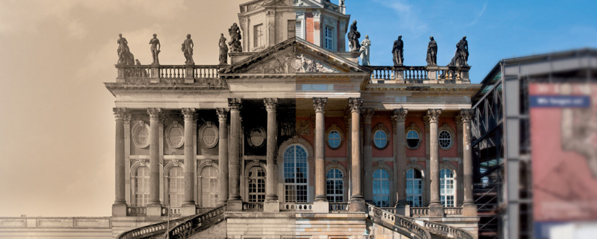 Einst und Jetzt – Haus 9 am Neuen Palais - Link to "The University of Potsdam - Now and Then"