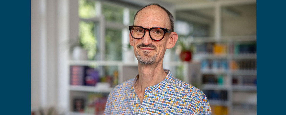 Portrait von David James Pricktt, Leiter des Zessko - zum Interview