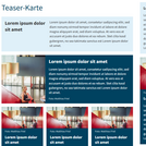 Teaser-Karte in der Nachrichtenspalte mit einer spaltenbreiten Box Teaser-Karte in der Nachrichtenspalte mit einer spaltenbreiten Box