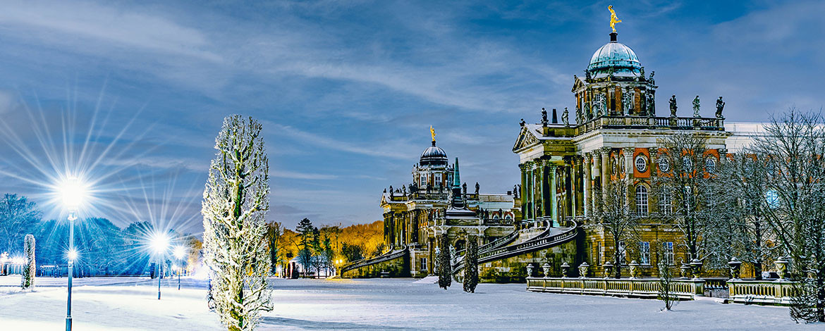 Winter am Campus Neues Palais