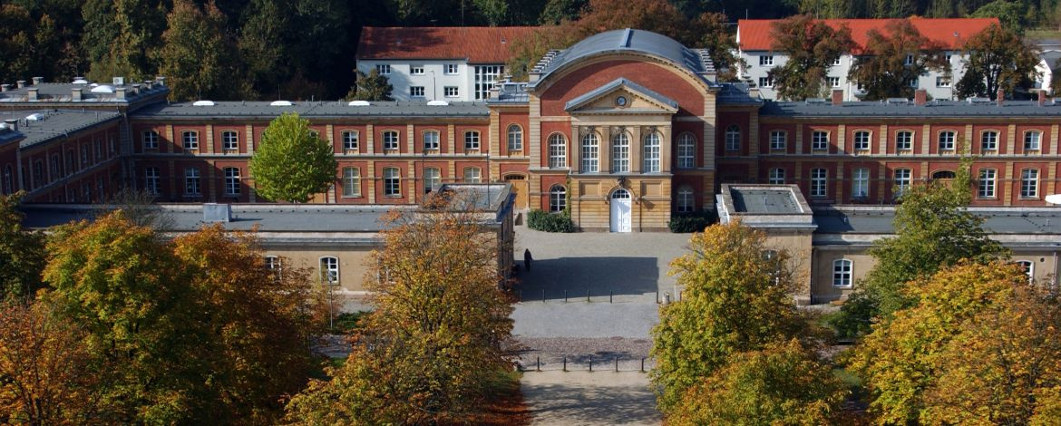 Ansicht von Haus 8 auf dem Campus Am Neuen Palais