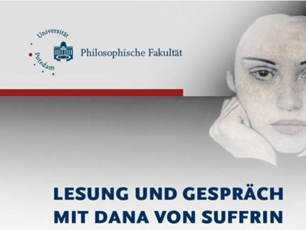 Plakat Gespräch mit Dana von Suffrin