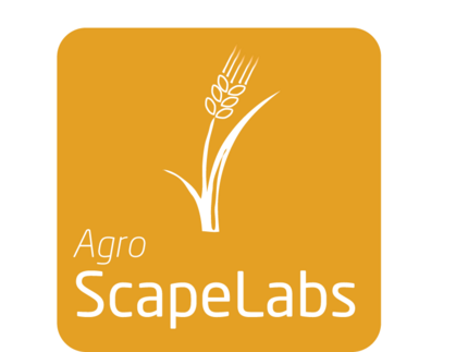 The picture shows the logo of Agro Scapelabs (landscape laboratory) 